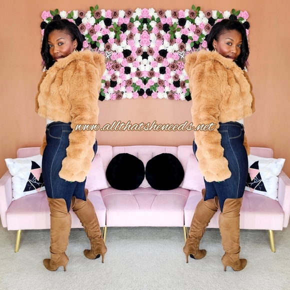 Aspen Faux Fur Jacket - Picture 2 of 4